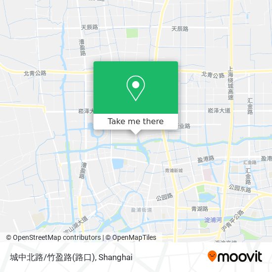 城中北路/竹盈路(路口) map