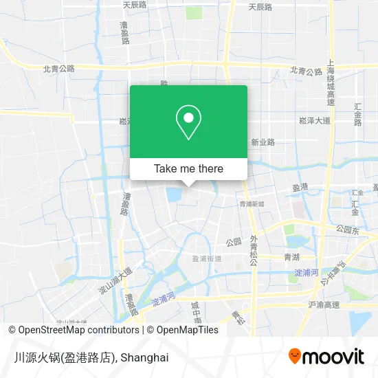 川源火锅(盈港路店) map