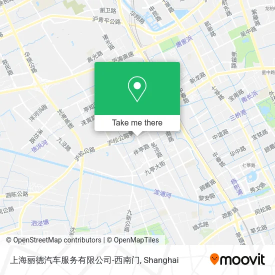 上海丽德汽车服务有限公司-西南门 map