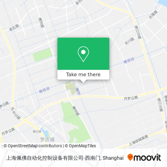 上海佩佛自动化控制设备有限公司-西南门 map
