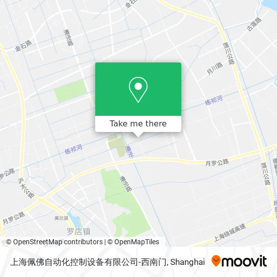上海佩佛自动化控制设备有限公司-西南门 map
