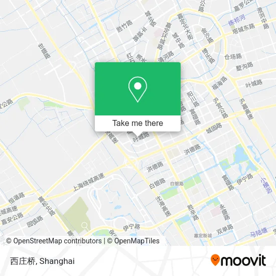 西庄桥 map