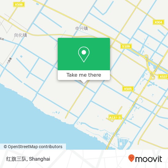 红旗三队 map