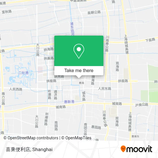 喜乘便利店 map