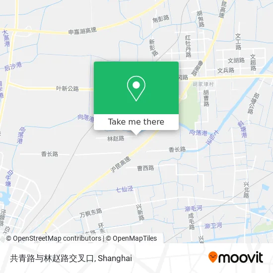 共青路与林赵路交叉口 map