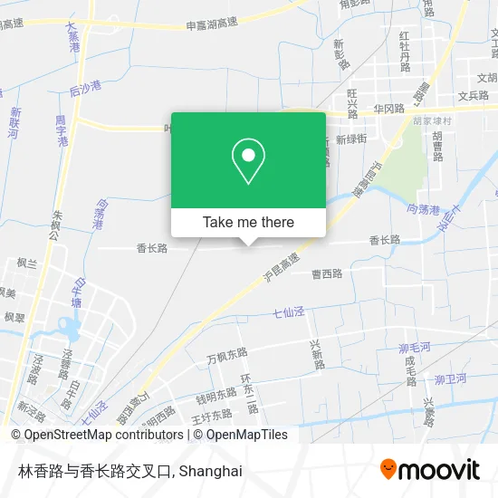 林香路与香长路交叉口 map