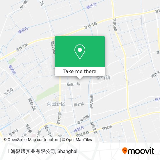 上海聚嵘实业有限公司 map