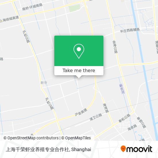 上海千荣虾业养殖专业合作社 map