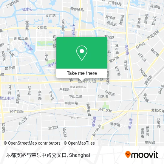 乐都支路与荣乐中路交叉口 map