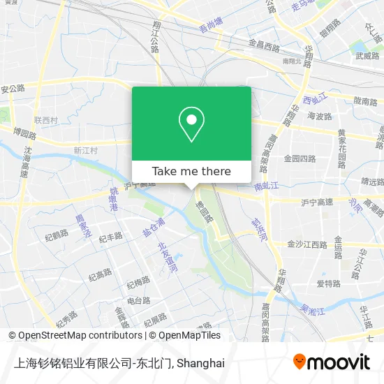 上海钐铭铝业有限公司-东北门 map