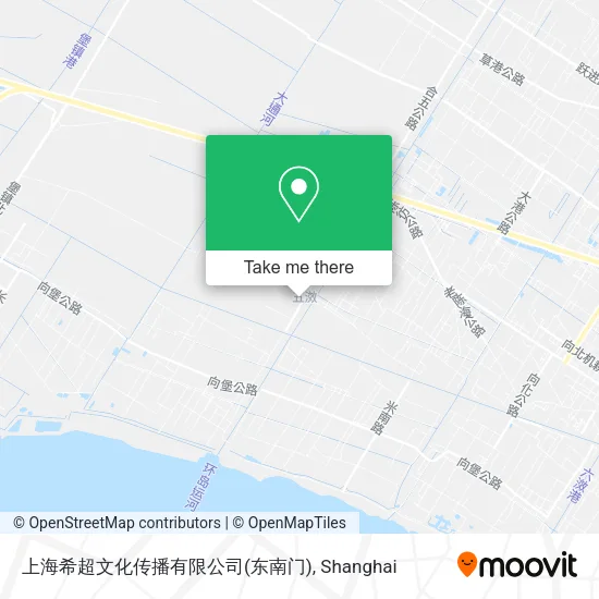 上海希超文化传播有限公司(东南门) map