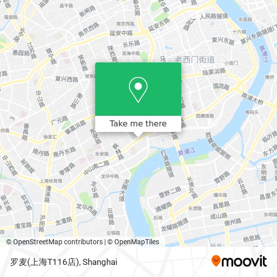 罗麦(上海T116店) map