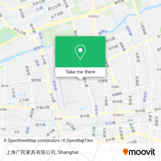 上海广民家具有限公司 map