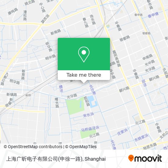 上海广昕电子有限公司(申徐一路) map