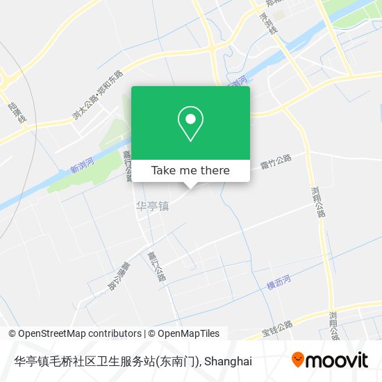 华亭镇毛桥社区卫生服务站(东南门) map