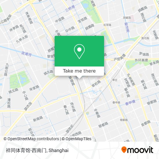 祥同体育馆-西南门 map