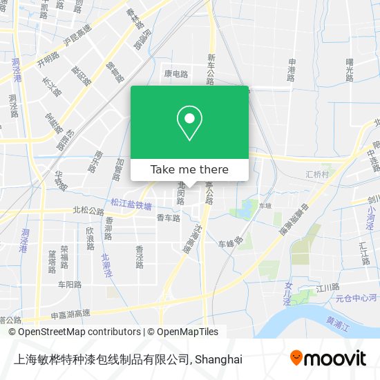 上海敏桦特种漆包线制品有限公司 map