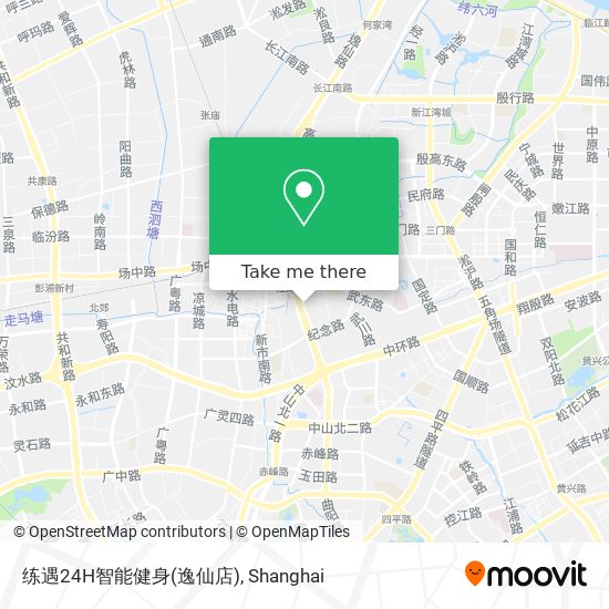 练遇24H智能健身(逸仙店) map