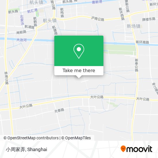 小周家弄 map