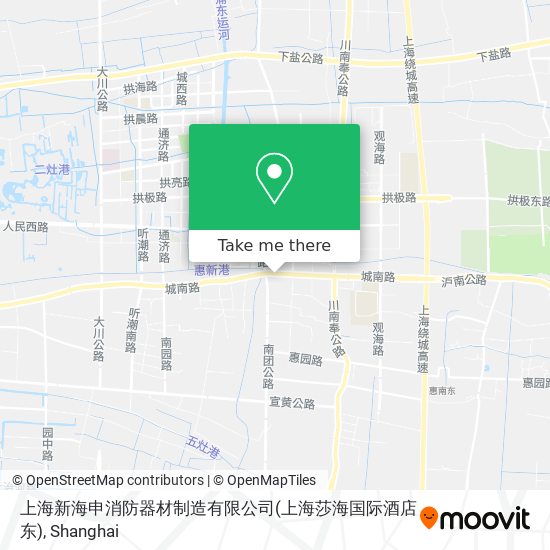 上海新海申消防器材制造有限公司(上海莎海国际酒店东) map