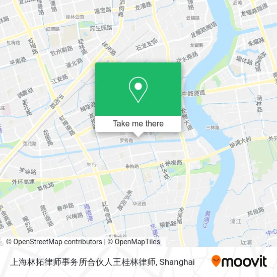 上海林拓律师事务所合伙人王桂林律师 map