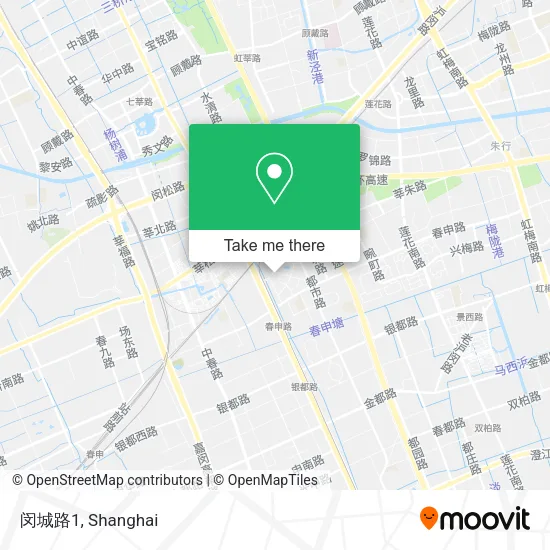 闵城路1 map