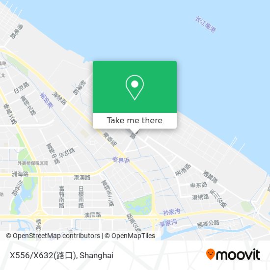 X556/X632(路口) map