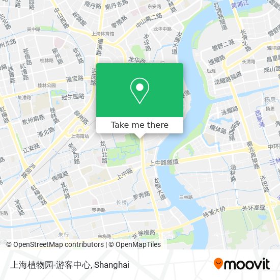 上海植物园-游客中心 map