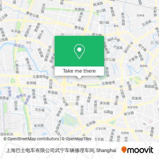 上海巴士电车有限公司武宁车辆修理车间 map