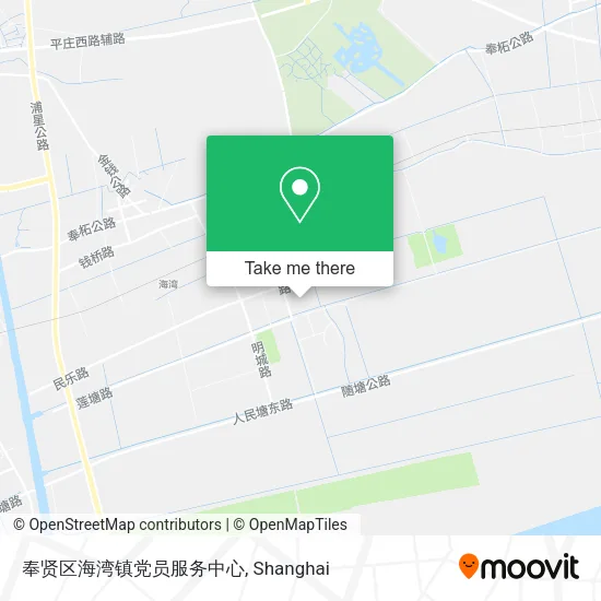 奉贤区海湾镇党员服务中心 map