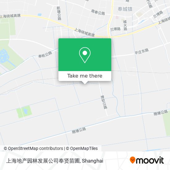 上海地产园林发展公司奉贤苗圃 map