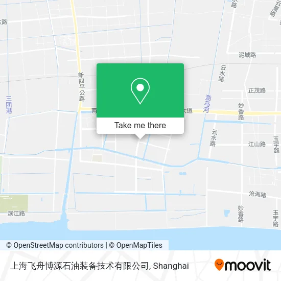 上海飞舟博源石油装备技术有限公司 map