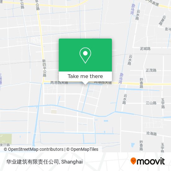 华业建筑有限责任公司 map