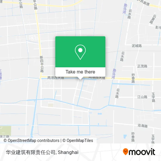 华业建筑有限责任公司 map