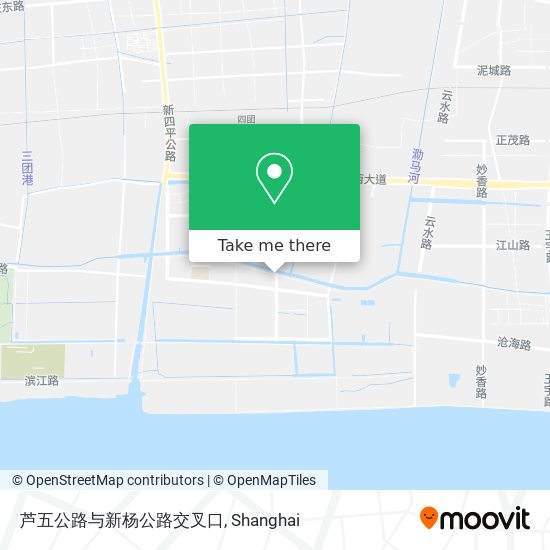 芦五公路与新杨公路交叉口 map