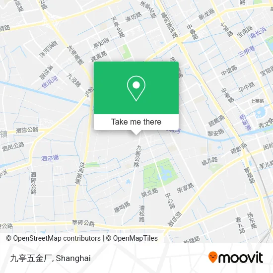 九亭五金厂 map