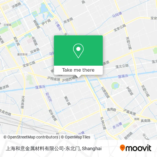 上海和意金属材料有限公司-东北门 map