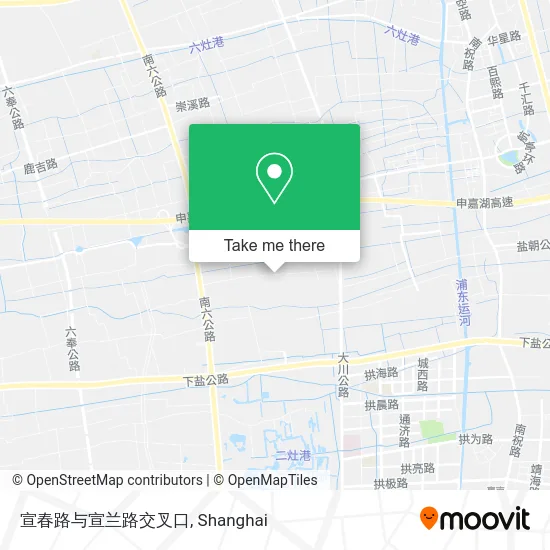 宣春路与宣兰路交叉口 map