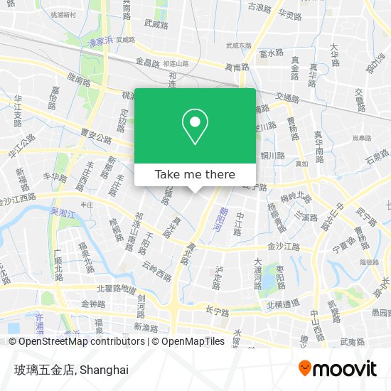 玻璃五金店 map