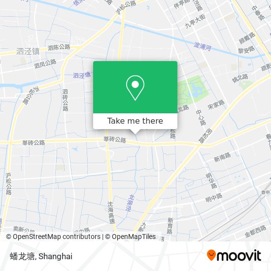 蟠龙塘 map