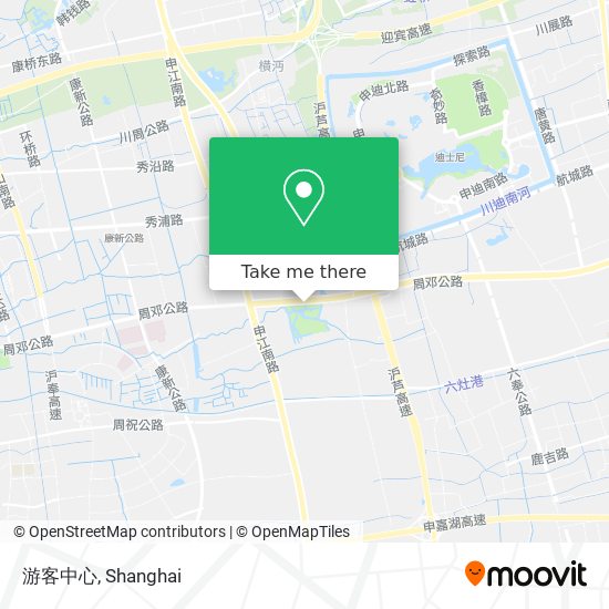 游客中心 map