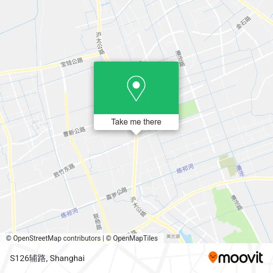 S126辅路 map