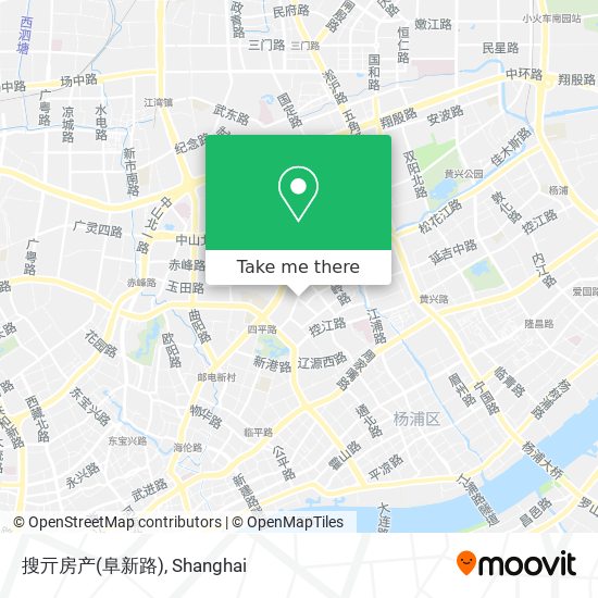 搜亓房产(阜新路) map