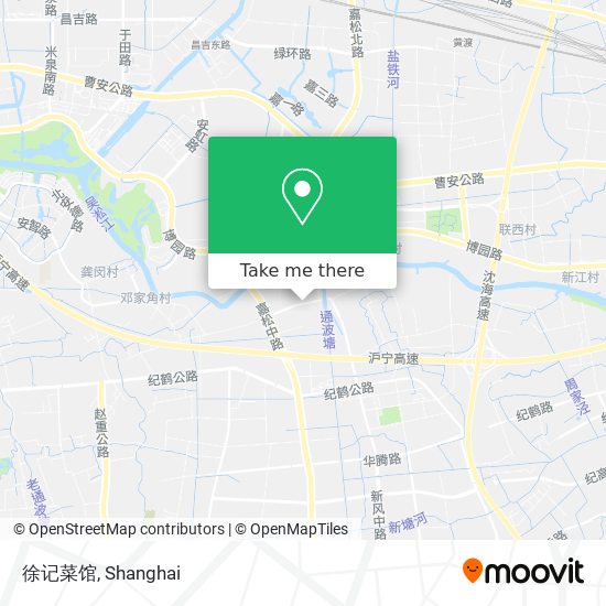 徐记菜馆 map