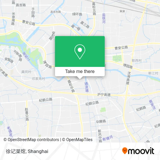 徐记菜馆 map