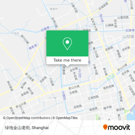 绿地金山老街 map