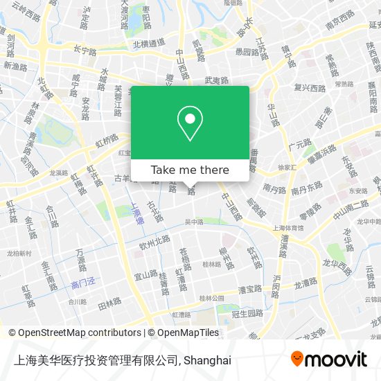 上海美华医疗投资管理有限公司 map