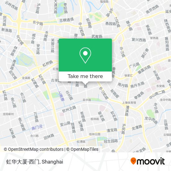 虹华大厦-西门 map