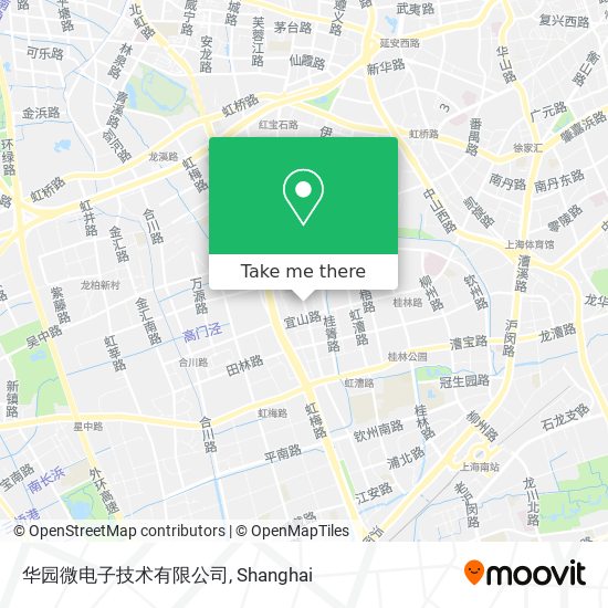 华园微电子技术有限公司 map
