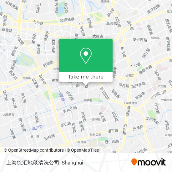 上海徐汇地毯清洗公司 map